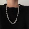 Men's Boys' Trendy Ins Hip-hop European and with Chain Women's Trendy Brand Necklace Pendant