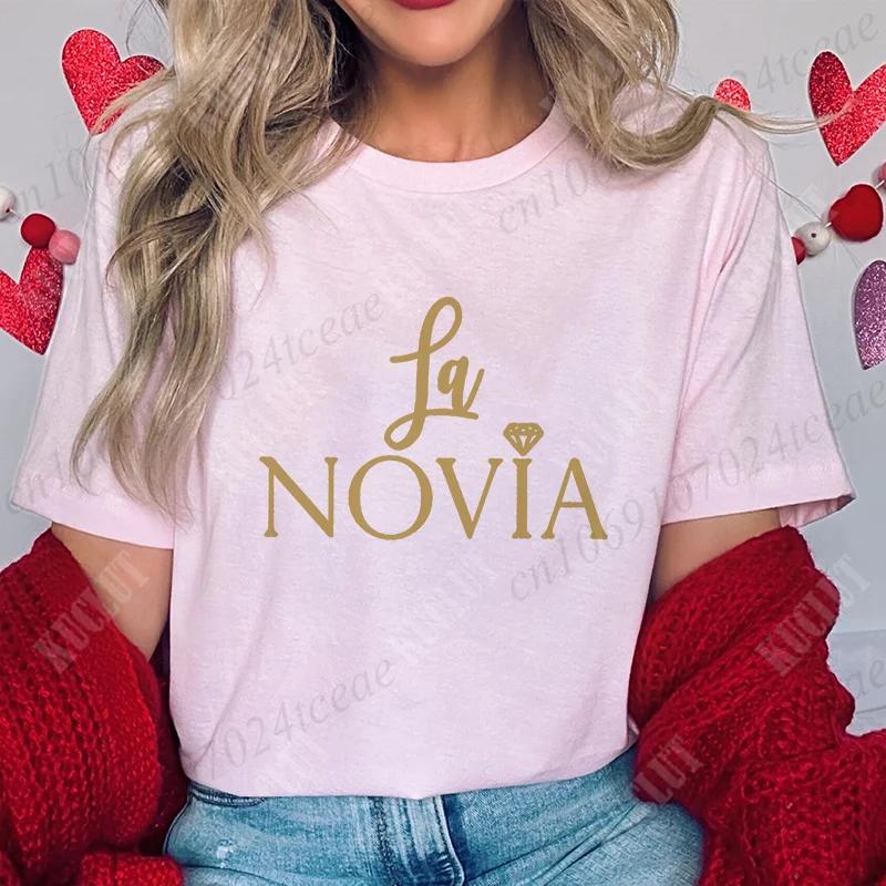 Team Bride Tribe T-Shirt Junggesellinnenparty Shirt für Spanische Brautparty Hochzeitsfeier Oberteile Brautjungfer Kurzarm T-Shirts