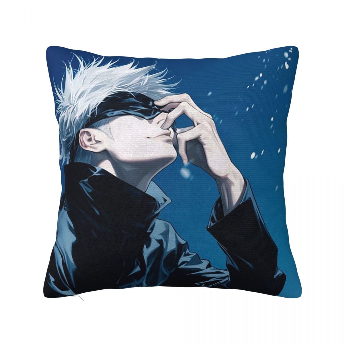 Крутая квадратная наволочка Jujutsu Kaisen Годжо Сатору, чехол для подушки, наволочка, декоративная наволочка для дома, дивана, гостиной 18x18Inch