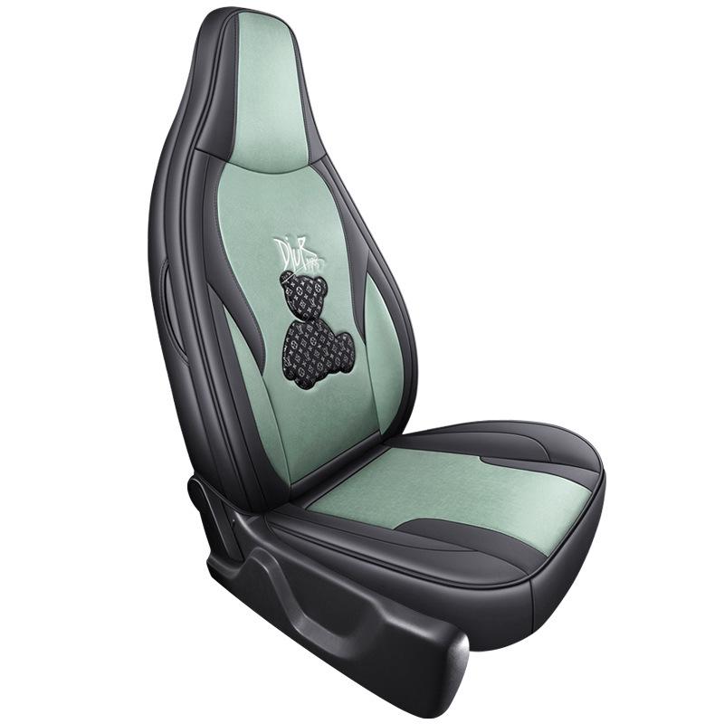 Leapmotor T03 Universal Cartoon Car Seat Cover - Full Coverage, All-Season Tech Fabric.