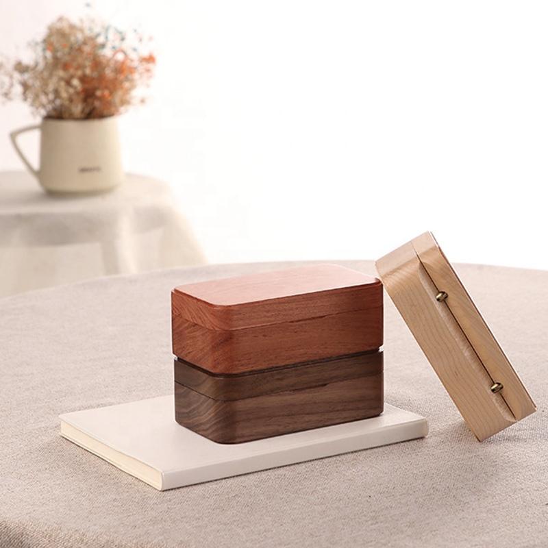 Custom Wedding Ring Music Box Rectangular Music Box Engagement Proposal Creative Gift DIY Engraving