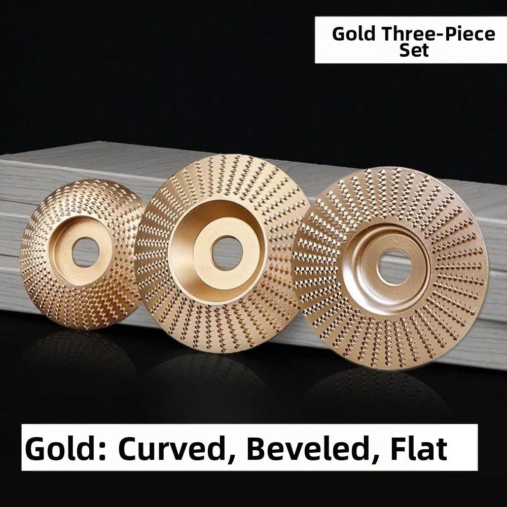 100mm Diameter Woodworking Grinding Wheel Arc Shape Wood Carving Disc Sanding Wheel Wood Polishing