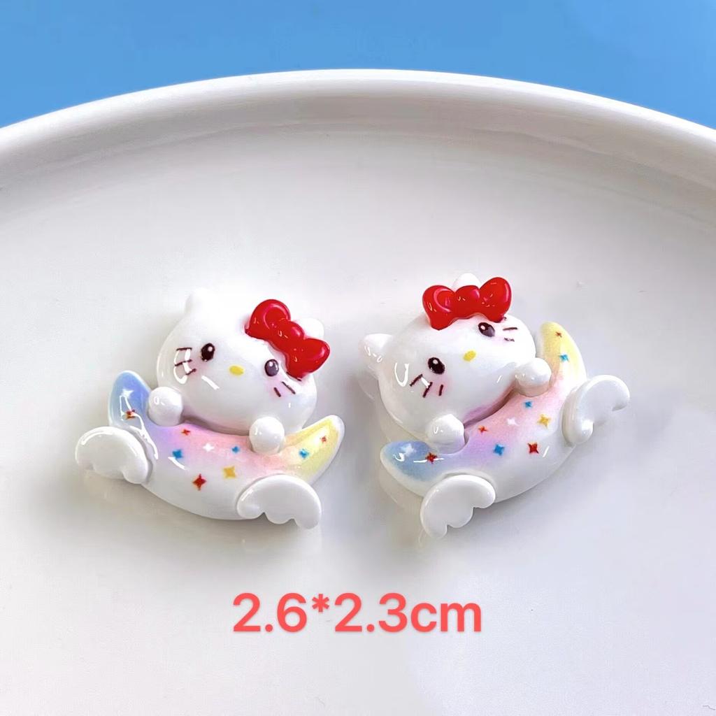 24/120PCS Fantasy Planet Animal DIY Cream Gel Phone Case Water Cup Stickers Hair Clip Shoe Buckle Resin Accessories
