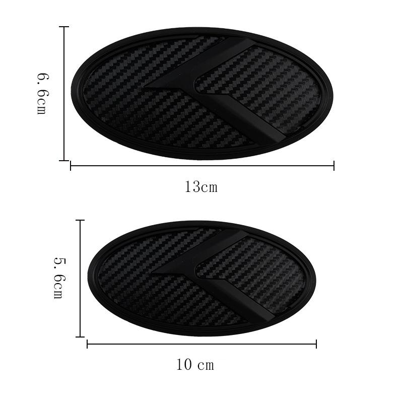 Car Front Grille Rear Logo Auto Emblem Sticker Accessories For Kia GT-Line Sportage Ceed Rio Picanto Sorento Soul Cerato Venga
