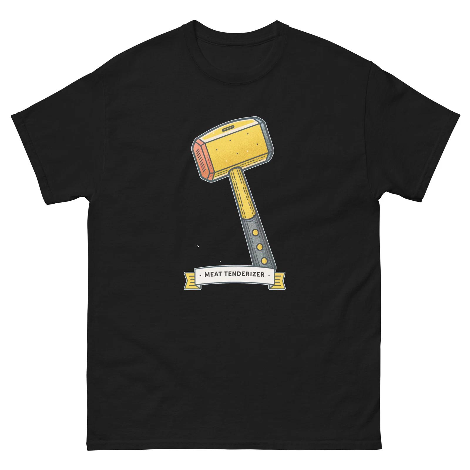 Meat Tenderizer Kitchen Home Cooking Culinary Utensil T-Shirt XL