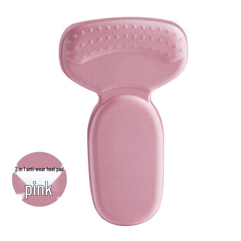 

Heel Sticker & Insole: T-Shaped, Anti-Slip, Thickened, Two-in-One for Shoe Size Adjustment, Prevent Slippage, Rubbing & Improve Fit.