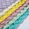 Waterproof Thicken PU Fabric Ultrasonic Embossing Fabric Cotton Composite Quilted Fabric for Diy Clothes Sofa Car Upholstery