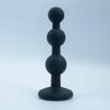 Butt Plug Men Silicone Anal Plug Women Adult Supplies Sex Toy for Couples Female Masturbator with Detachable Acrylic Diamond