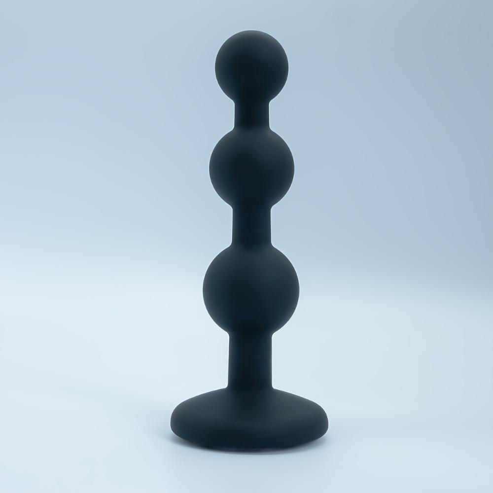 Butt Plug Men Silicone Anal Plug Women Adult Supplies Sex Toy for Couples Female Masturbator with Detachable Acrylic Diamond