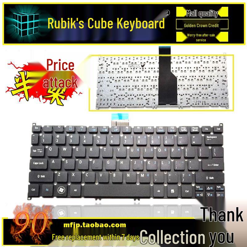 Compatible Keyboard for ACER Aspire V5-121, V5-171, S3-951, S3-371, S3-391, S5-951