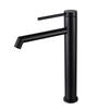 Black Bathroom Hot And Cold Mixed Water Basin Faucet 304 Stainless Steel Drawing Gold Deck Mounted Mixer Sink Tap Crane