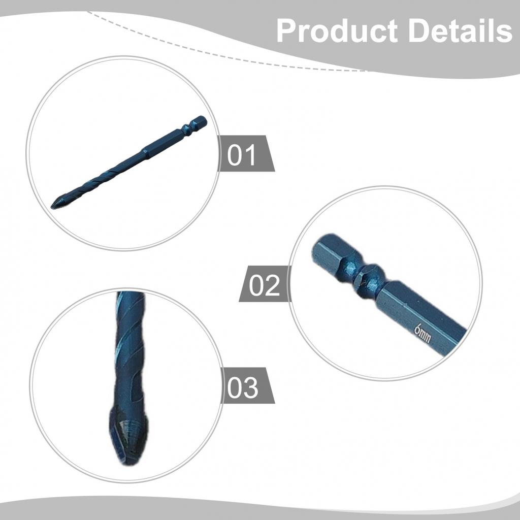 Brand New Unused Carbide Drill Bits Wall Glass Wood Metal Drill