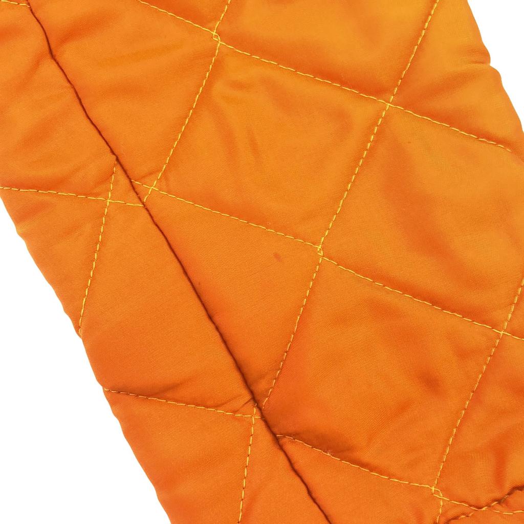 LAVENHAM Made In the UK Quilted Jacket 36 Orange WA-AW03 Women Used