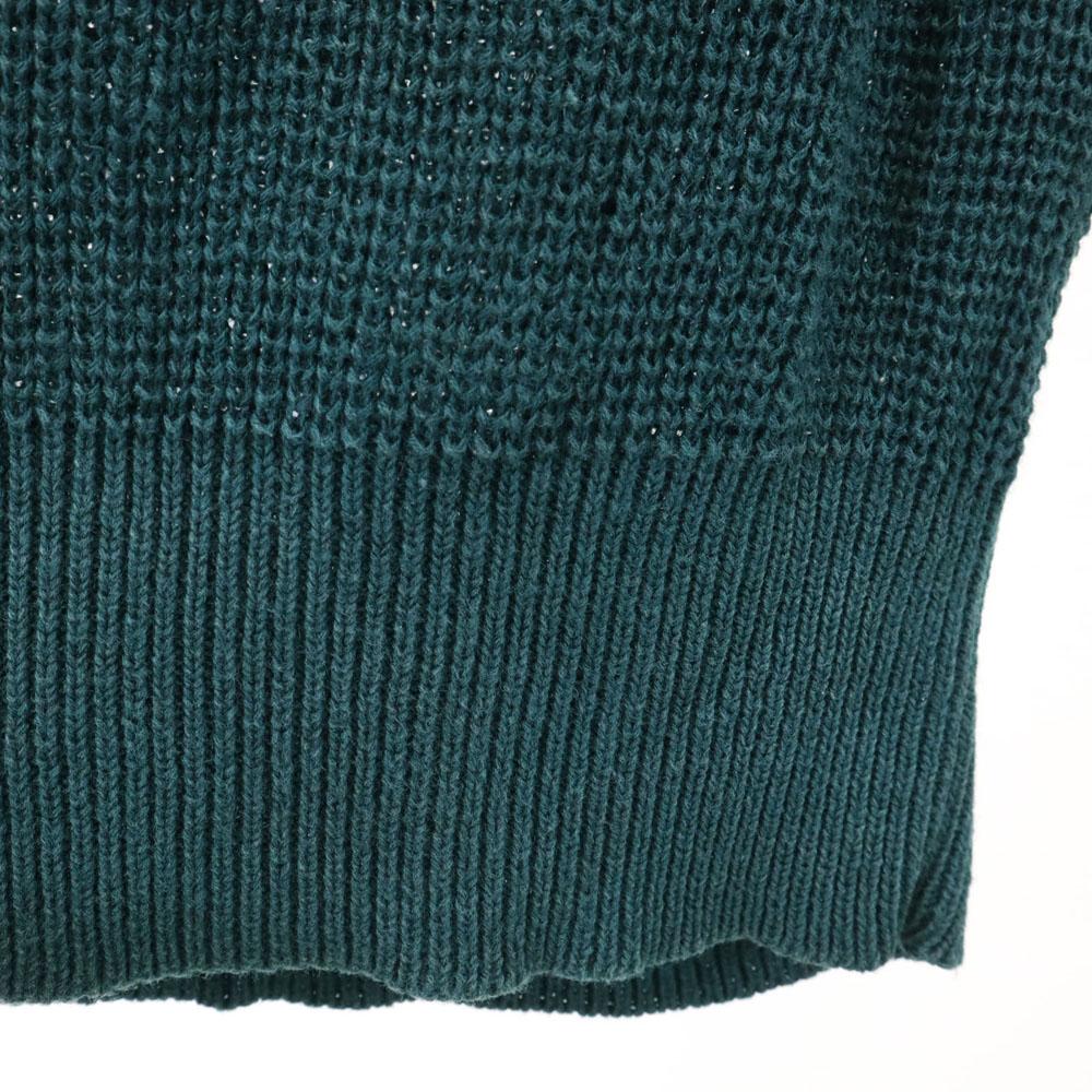 ISSEY MIYAKE 70s vintage Long sleeve Linen knit sweater Green system Men's Used
