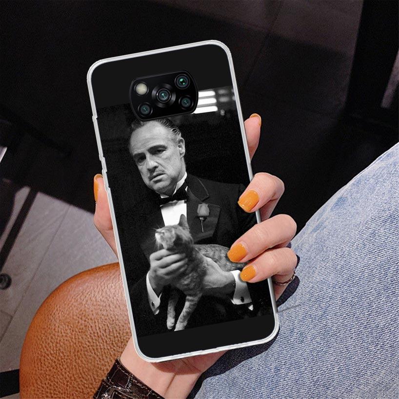 

The Godfather TV Phnoe Case for Xiaomi Poco X5 X6 X7 Pro X4 Gt F7 Ultra M8 M7 Redmi 15C 15 13C 13 12C 12 Unique Cover Coque Poco Xiaomi Poco X6