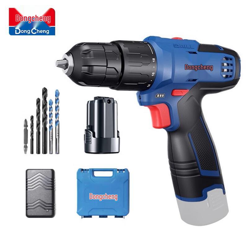 

Dongcheng 16V Cordless Lithium-Ion Drill & Screwdriver CN plug (adapter included)