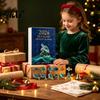 Pædagogisk Videnskab Legetøj 2026 Jule Adventskalender, 2D Akryl Havdyr Vedhæng, Hjemmeindretning 24 Dages Nedtællingsboks, Vindue