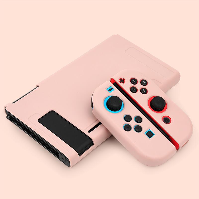 TPU Soft Protective Shell for Nintendo Switch Game Host Console All-inclusive Cover Protection Case Pouch Console Accessories