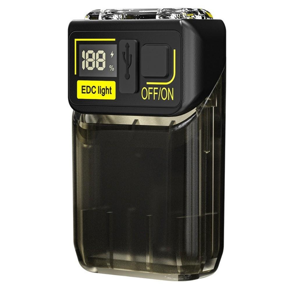 1200mAh Mini Magnetic Flashlight Waterproof Hat Clip Light Pocket Camping Light  Hiking