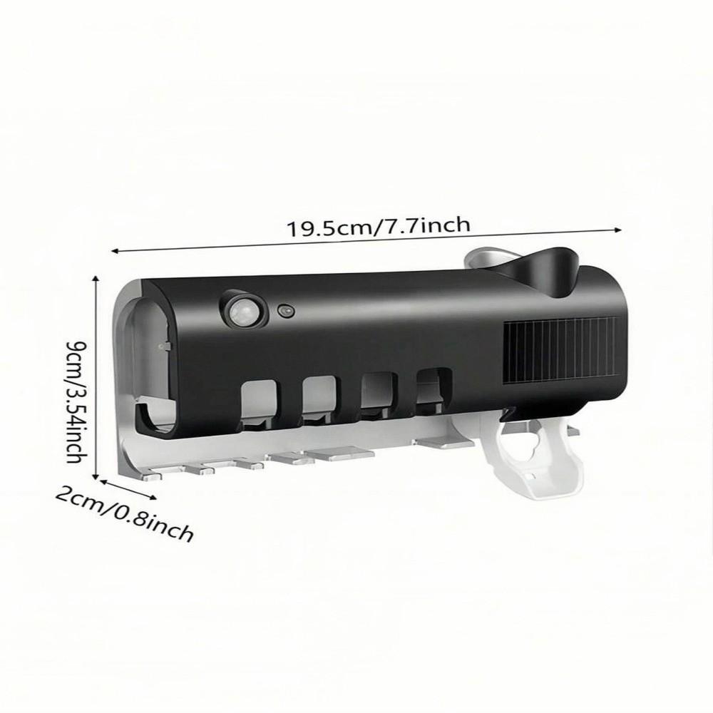 Infrared Sterilizing Automatic Toothpaste Dispenser USB Recharge Toothpaste Squeezer  Family