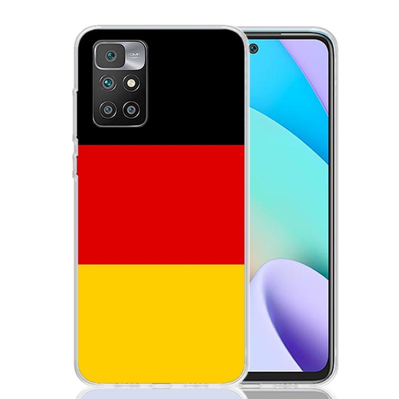National Flag RU FR UK Phone Case For Xiaomi Redmi 12C 13C 14C 12 13 10 10A 10C 9 9A 9C 9T 8 8A 7 7A 6 6A K70 K60 K40 K20 Pro 12