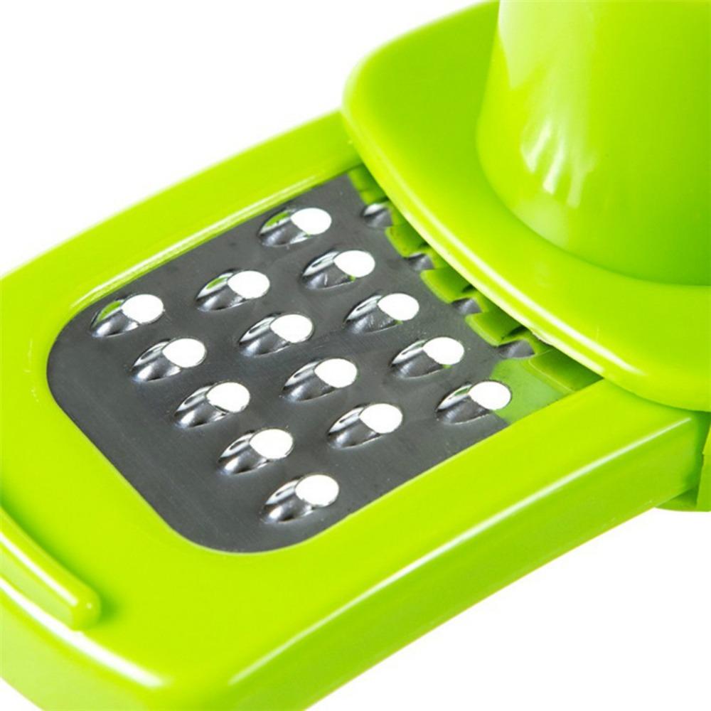 With Hole Manual Household Garlic Crusher Garlic Cutter Kitchen Grinder Ginger Chopper