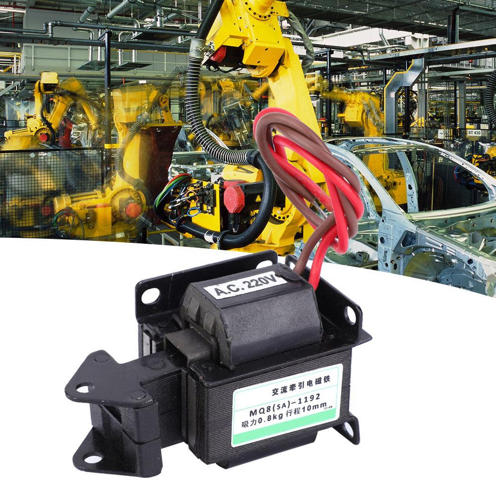 AC Zugmagnet Hochwertiger Elektromagnet 220VAC 7.9N 10mm Hub MQ8(SA)1192