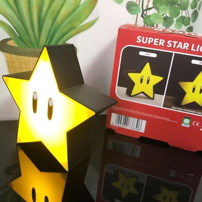 Sound-Activated Mario Question Mark USB Night Light – Creative Childhood Game Lamp