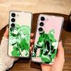 LES Manga Green Y-Yuri AyaS Couple Phone Case For SamsungA10 A12 A31 A40 A70 Transparent Cover Case