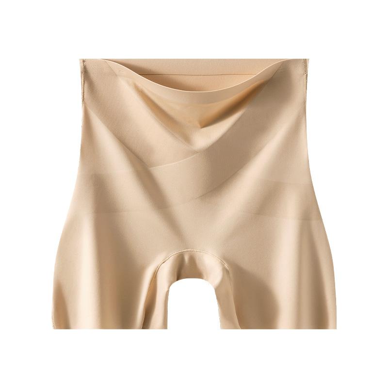 Liquid Foundation Safety Pants Women'S Anti-Light Leggings Summer Thin Ice Silk Seamless Non-Curling Two-In-One Underwear