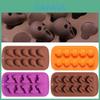 Molde de Silicone Premium de Abóbora de Halloween para Chocolate, Doces, Biscoitos e Cubos de Gelo