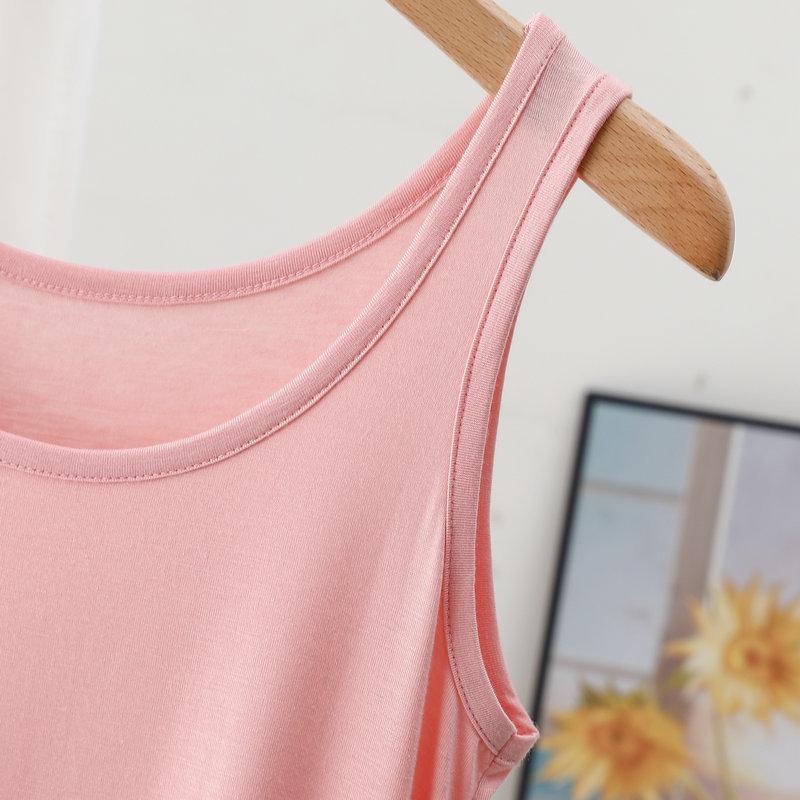 Women's Plus Size Modal Tank Dress - Loose A-line for Spring/Summer