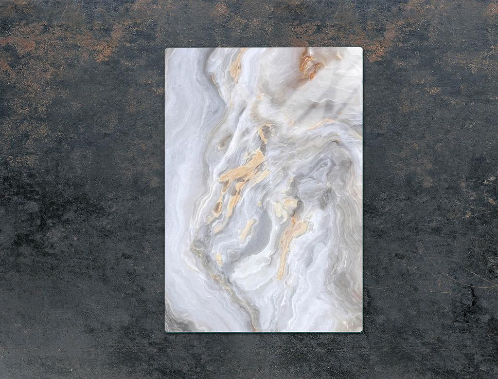 GLASS CUTTING BOARD 35x52 Marble