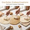 Food-Grade Pastry Cutter Roller Lattice Pizza Dough Docker Roller  Pizza Cookie Oven