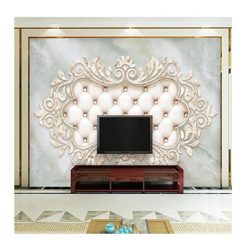 

Европейский Мрамор 3D Обои Узор Мягкая Сумка Фреска Настенная Бумага Гостиная ТВ Спальня Роскошный Домашний Декор 200 cm(W) x 140 cm(H)