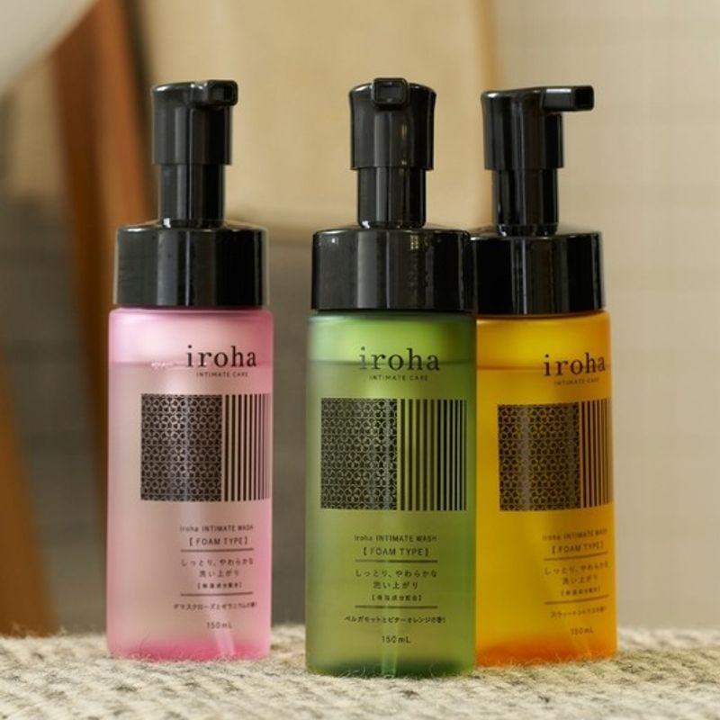 iroha INTIMATE CARE [Feminine Cleanser] Iroha Intimate Wash Foam Type Y-Zone Care 150ml Citrus Scent