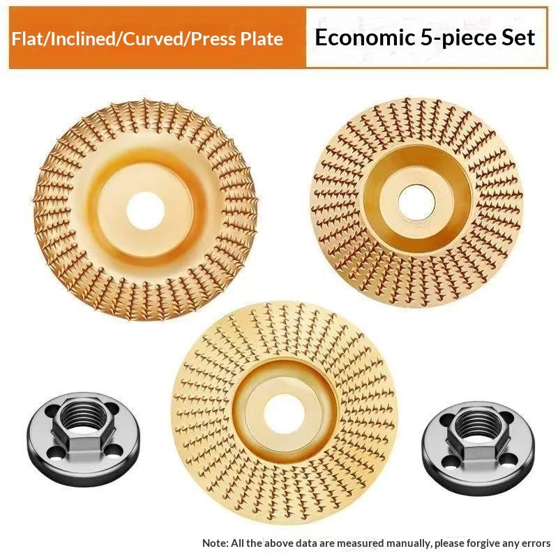 Wood Carving Disc For Angle Grinder, Wood Shaping Grinding Wheel Sanding Disc, Woodworking Angle Grinder Attachment