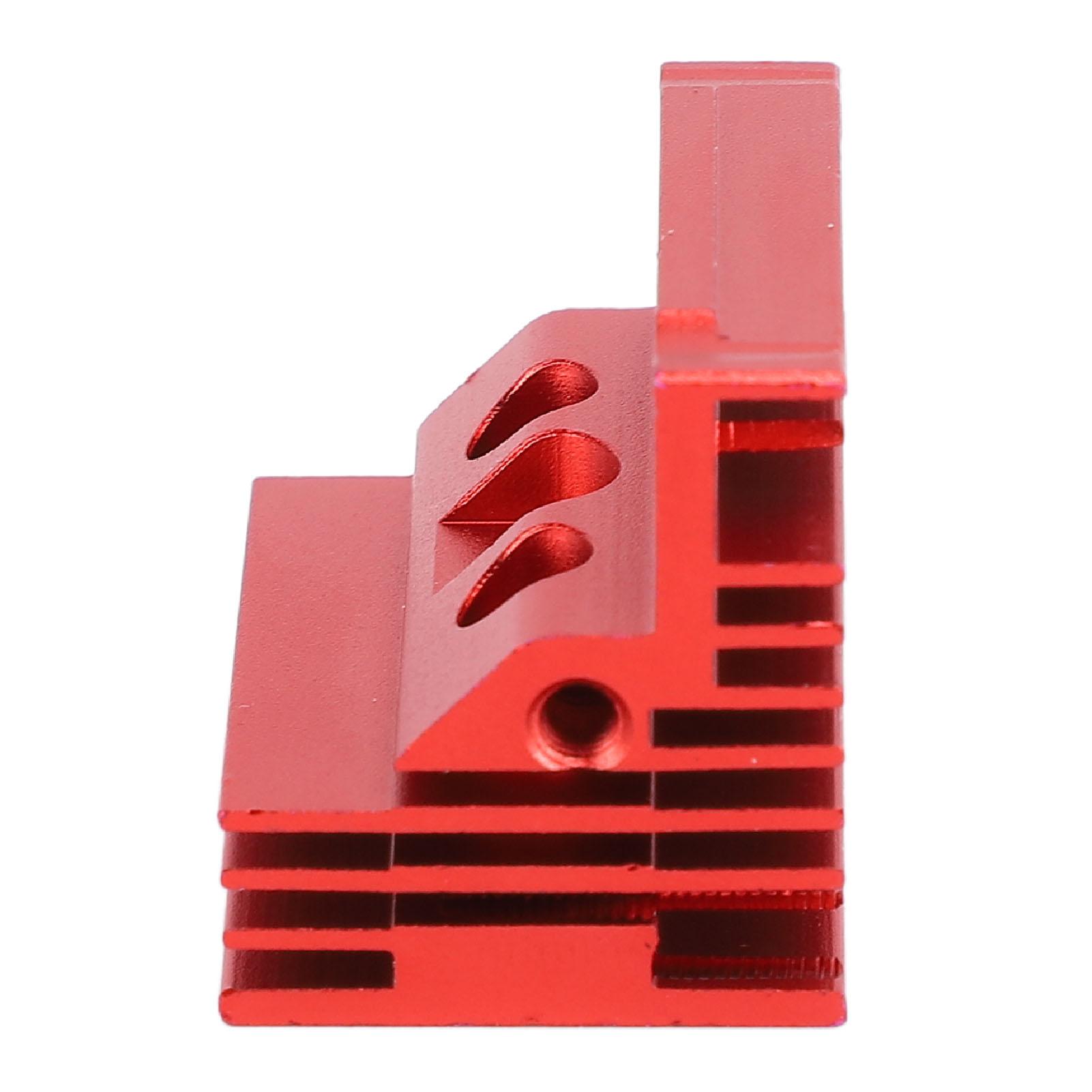 Efficient Extruder Heat Sink Block, Aluminum Alloy Cooling for K1 3D Printer Ceramic Hotend, Compatible with Ceramic Hotend for K1 3D Printer