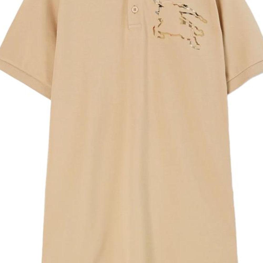 Burberry Equestrian Knight-motif cotton polo shirt 80727041