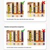 1 Set Color Matching Montessori Toy Magnetic Color And Number Maze Learning Education Toys Concentration Training For Child Gift