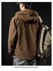 American Trendy Men's Waterproof Mountaineering Jacket 2024 - Autumn New Style Warm Outdoor Commuting Workwear