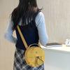 Small Korean Style Nylon Shoulder Bag Cellphone Storage Purse Zipper Portable Round Bag Girls Crossbody Bag Top-handle Handbags