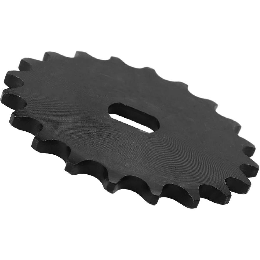 VGEBY Motor Sprocket, 420 20 Tooth Sprocket High Reliability Carbon Steel 420 Chain Sprocket Fit for MY1020 Geared Motor 420 Chain Sprocket 16 Tooth