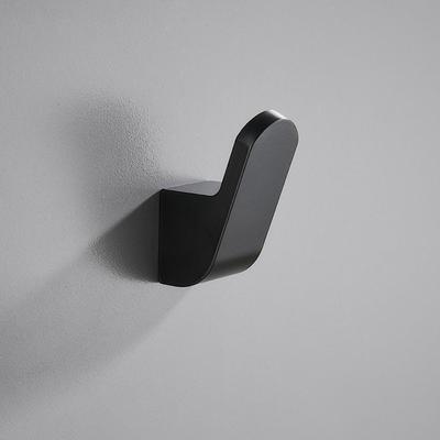 Light Luxury Clothes Hook Set Space Aluminum Home Decoration Wall Mount Hook Accessories Screw Installation