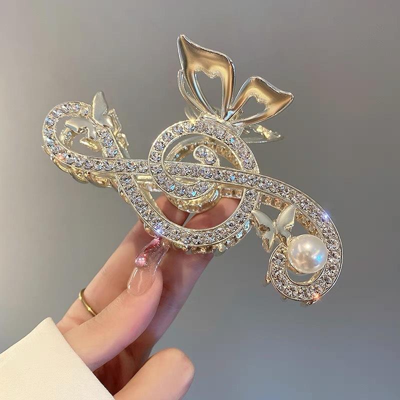 Alloy Womens Back-of-Head Grabber Large High-End Hair Claw Clip Summer 2026 Shark Clip Headpiece Japan and Korean Style