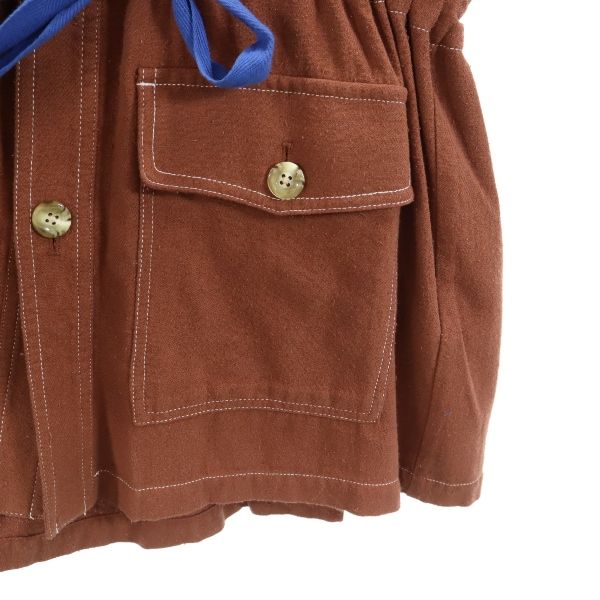 unused CREOLME Safari jacket free Brown Women Used