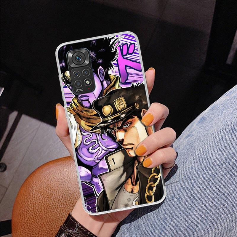 JoJo's Bizarre Adventure Stardust Crusaders Phone Case For Xiaomi Redmi Note 15 14 13 12S 12 11 Pro Plus 14S 11S 11E 10 10S 11T