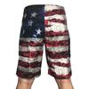 2024 Summer Men's Quick-Dry Eagle Print Beach Shorts