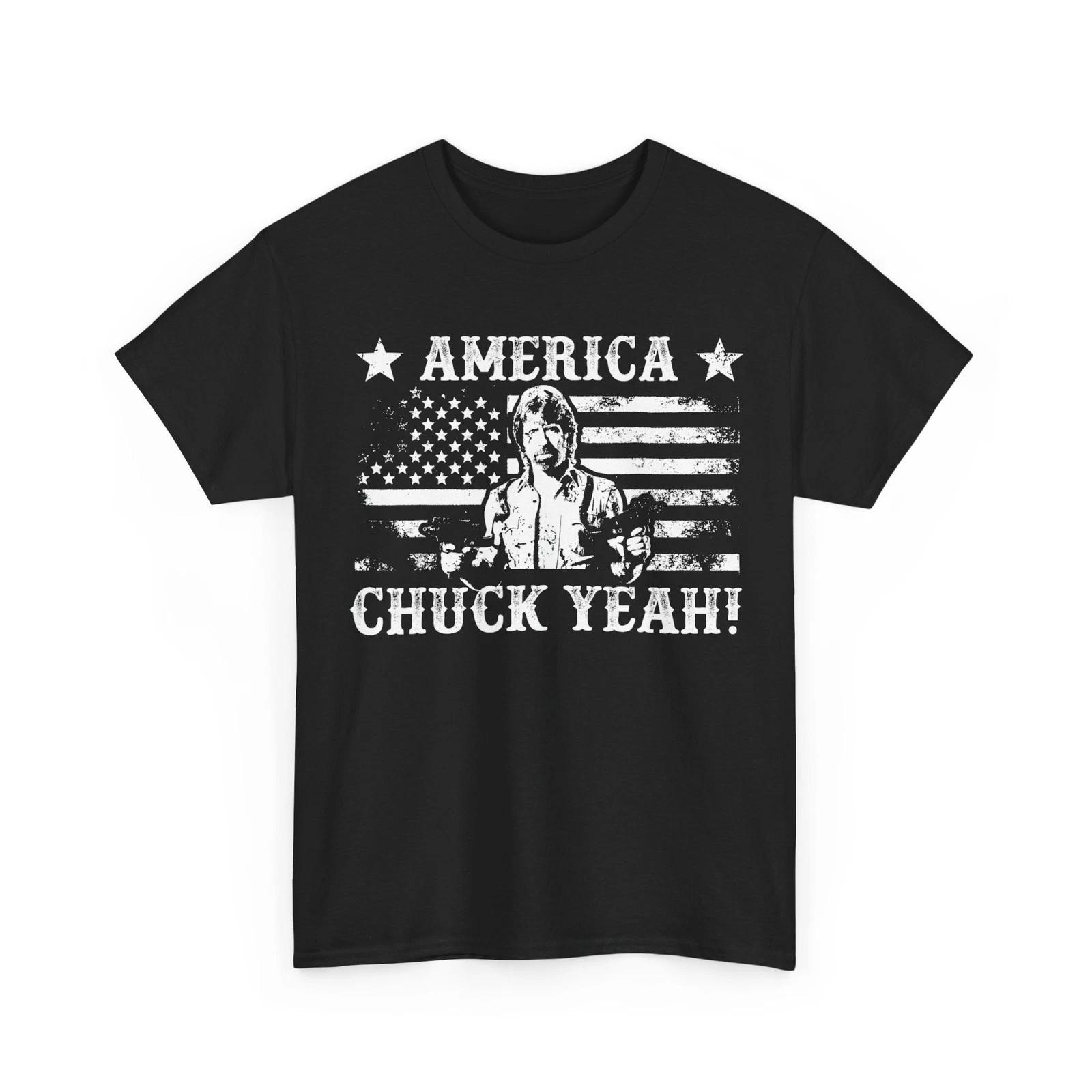 

Америка Чак Да Смешная Патриотическая США Чак для Мужчин Женщин Футболка 2XL