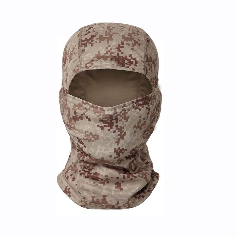 Military Camouflage Balaclava Outdoor Cycling Fishing Hunting Hood Protection Army Tactical Head Face Mask Cover